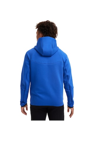 Nike Tech Fleece Windrunner Hoodie Erkek Sweatshirt Yeni Sezon -sportxoutlet Mavi