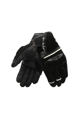 Vexo Leader Motosiklet Eldiveni Beyaz - Siyah S