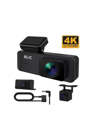 Tr 4k Çift Kamera Araç Içi Dash Cam Ön Arka Kayıt, Wifi,gece Görüş,g-sensör,park Modu,140 Geniş Açı
