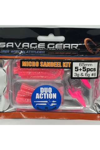 Savage Gear Lrf Micro Sandeel Kit 12Pcs