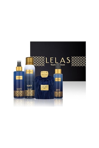 Lelas 1579 Navy Unisex Parfüm Seti