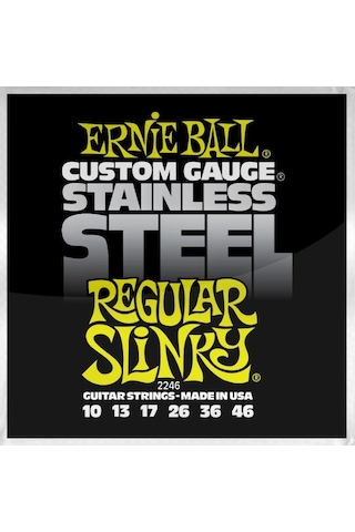 Ernie Ball P02246 Elektro Gitar Teli Regular 010