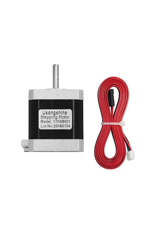 17hs8401 Nema 17 Step Motor 0.5n.m D Mil 2 Faz 1.8a 1.8 Derece 200 Adım 3d Yazıcı Printer