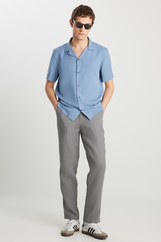Wrangler Relaxed Fit Tencel Göm Mavi Erkek Gömlek Mavi