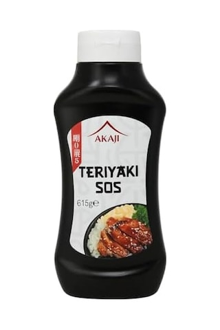 Akaji Teriyaki Sos 615 Ml Japonesque Sıkma Şişe Et, Tavuk, Balık & Sebze İçin Premium Marinasyon Ve Pişirme Sosu