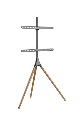 Şövalye Tipi Tv Standı 45-65 Inç Ahşap & Metal 180 Döner 32 Kg Taşıma Kapasiteli