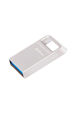 Ranyeek Kingston Dtmc3 64gb Usb3.1 Metal Usb Belleği 100mb/s Okuma Hızı Mini Taşınabilir Metal Kasa Siyah Araç Usb Sihirbazı