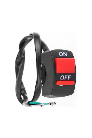 Atv Motosiklet Sis Farı Açma Kapama Gidon Düğmesi