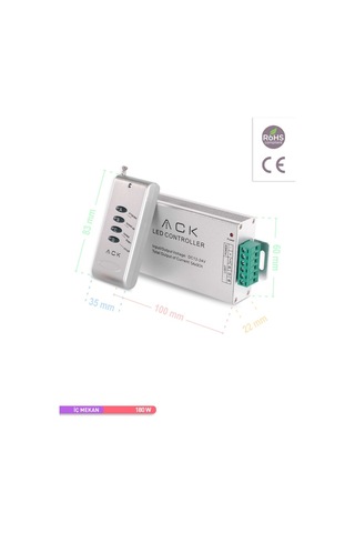 ACK RF RGB Kumandası 180W