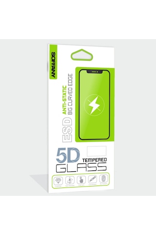 Tg133-090 Samsung Galaxy Uyumlu A30s A50 Anti-statik 5d Temperli Cam Ko