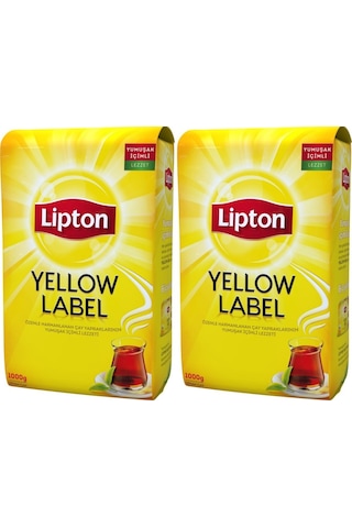 Lipton Yellow Label Siyah Çay 2 x 1 KG