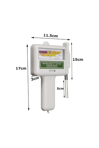 Sandwich Pc101 Su Kalitesi Ph Cl2 Klor Seviyesi Yüzme Havuzu Test Cihazı