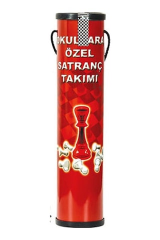 Dede Büyük Boy Satranç Okullara Özel Rulo Spot Karton