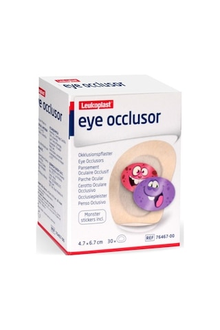 Leukoplast Eye Occlusor 4.7X6.7 Cm 30 Adet Göz Bandı Çok Renkli