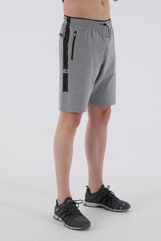 Maraton Sportswear Regular Erkek Basic Gri Melanj Şort 21042-gri Melanj Gri Melanj