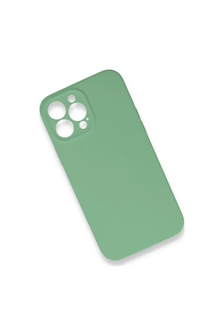 Newface - 128 - iPhone Uyumlu 13 Pro Max Kılıf Lansman Legant Silikon - Csmo-tex - - Yeşil