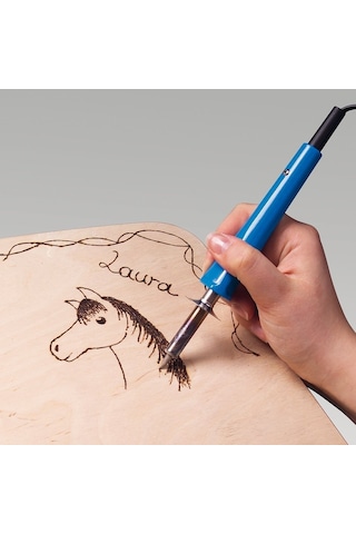 Zd 707B Ahşap Yakma Ve Gravür Hobi Havya Seti