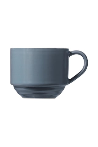 Kütahya Porselen New Tuvana 12 Parça 6 Kişilik Kahve Takımı Gri