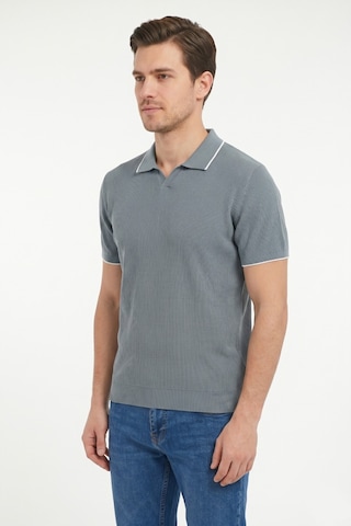 Baglan Erkek Spor Polo Yaka Triko Tişört Bgl-st05374 Mavi