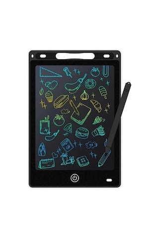 20 Inc Renkli Lcd Grafik Dijital Kalemli Çizim Tableti Yazı Tahta Not Yazma Eğitim Table Ac067