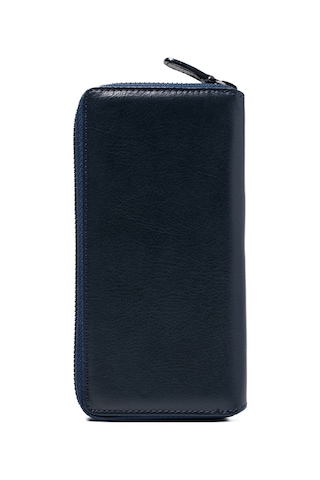 Lacivert Cüzdan & Kartlık Unisex 1780 Grande Deri Cüzdan Kartlık