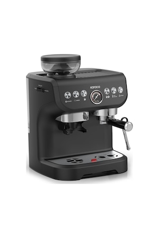 Karaca Coffee Art 2 L Barista Öğütücü + Süt Köpürtücü+ 15 Bar Basınçlı Espresso Kahve Makinesi
