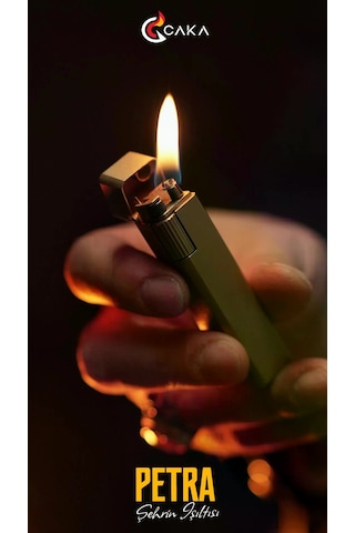 Caka Lighter Petra Benzinli Çakmak - Ckl-055