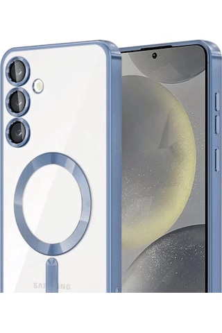 Samsung Uyumlu Galaxy A55 5g Kross Magneticsafe Kapak Sierra Mavi