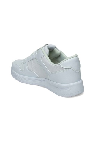 Luttoon 4027-25 Cilt Deri Anatomik Erkek Sneaker 45-48 Beyaz