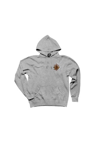 Diablo Iıı Ruhların Meleği Gri Kapşonlu Sweatshirt Hoodie Siyah