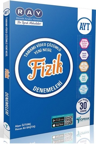 Toprak Yayınları Ayt Fizik Ray Konu Analizli 30 Deneme Toprak Yayınları Ayt Fizik Ray Konu Analizli 30 Deneme