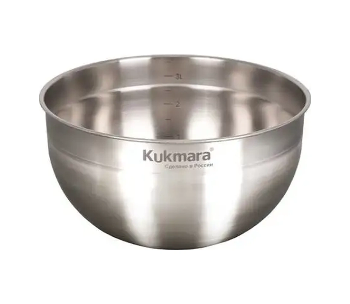 Kukmara 3,7 Litre Paslanmaz Çelik Kasesi, Büyük Salata Kabı 163493531