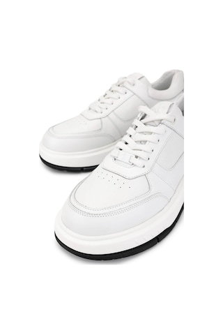 Tamer Tanca Erkek Hakiki Deri Beyaz Sneakers & Spor Ayakkabı 298 3228-2605 Erk Ayk Sk25-26 Beyaz Beyaz