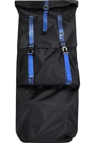 Pazly Suntek Kaykay Çantası Sırt Longboard Taşıma Mavi Dokuma Kumaş Çok Renkli