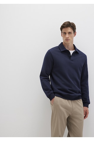Mavi - Polo Yaka Lacivert Sweatshirt 0s10420-82318 Lacivert