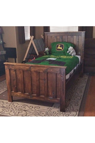 Masifart_Mobilya Masifart Cordota Tek Kişilik Ağaç Karyola