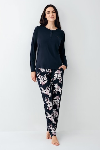 Pierre Cardin Kadın Lacivert Pijama Takımı Pc9107-s-v1 Lacivert