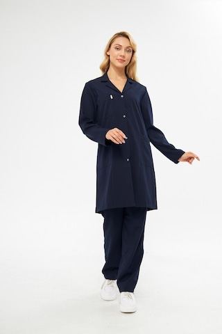 Alpaka Hastane Bayan Lacivert Önlük