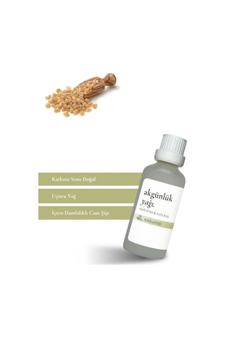 Sabunal Akgünlük Sığla Yağı 50 ML - Doğal Uçucu Cilt Bakım Yağı
