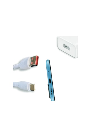 Redmi 10 - 10c - Redmi 10 5g Uyumlu 20w Type C Hızlı Şarj Kablosu