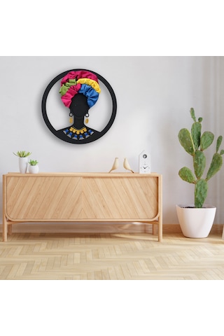 Bohem Frida Ahşap Tablo