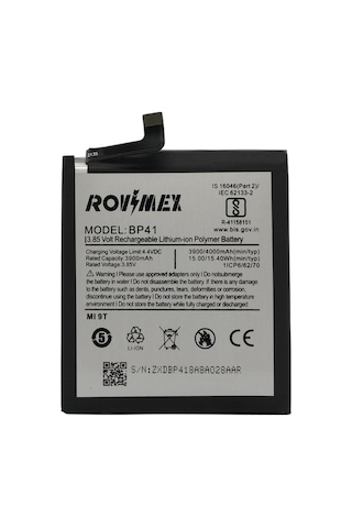 Xiaomi Mi 9t Pro Bp41 Batarya Pil Xiaomi Mi 9t Pro Bp41 Batarya Pil