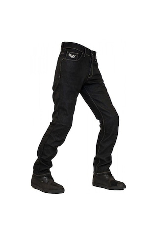Thebikerjeans Cıty Bıker Cold Killer Korumalı Motososiklet Kot Pantolon Black