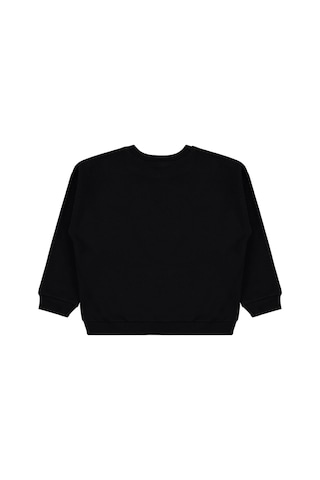 Civil Boys Aslan Nakışlı 6-9 Yaş Sweatshirt - Siyah
