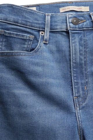 Levi's Mile High Super Skinny Kadın Jean Pantolon - Venice Blend-1767 Dark İndigo - Worn İn