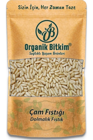 Organik Bitkim Çam Fıstığı (Dolmalık Fıstık) 400 G