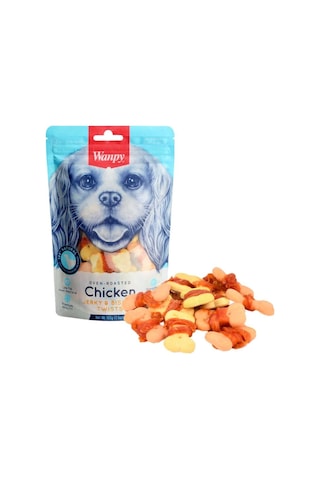 Wanpy BA-04H Bisküvi Üzeri Tavuk Sargılı Köpek Ödülü 100 G