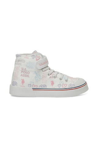 U.s. Polo Assn. Penelope Hı Jr 5fx Beyaz Kız Çocuk High Sneaker 000000000101946588 Beyaz