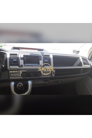 Volkswagen Transporter T7 Gümüş Gri Full Set,Torpido Maun Kaplama (Gümüş Gri)