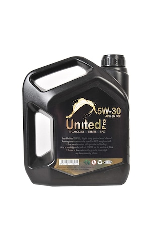 Power Ten United 5w30 Motor Yağı 4 Litre